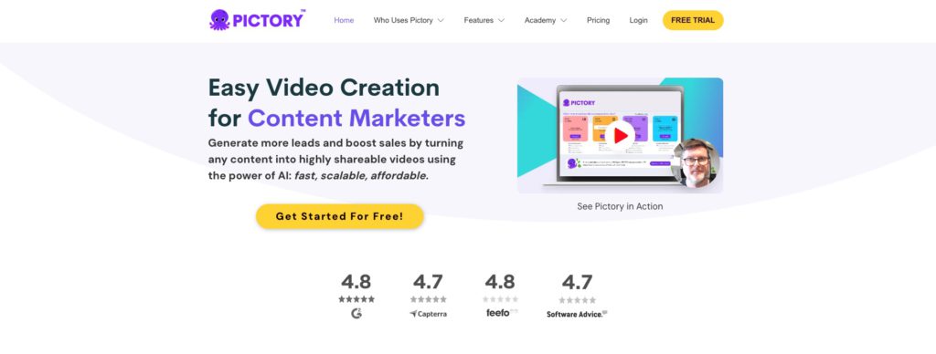 Pictory: AI Video Visuals